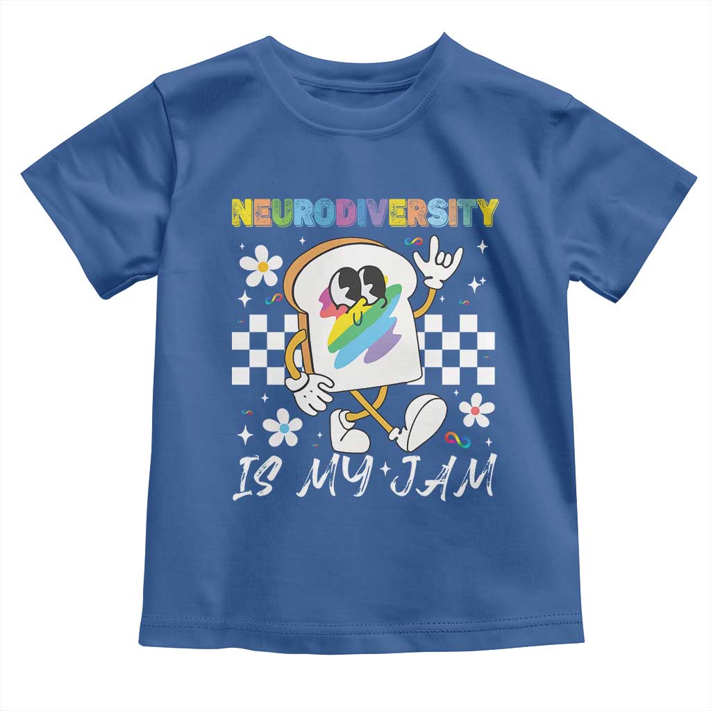 Neurodiversity Is My Jam Inclusion Autism Awareness Toddler T Shirt Special Education Teacher Para Gift