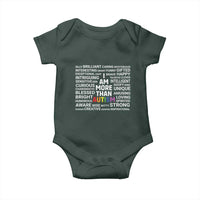 I Am More Than Autism Awareness Baby Onesie