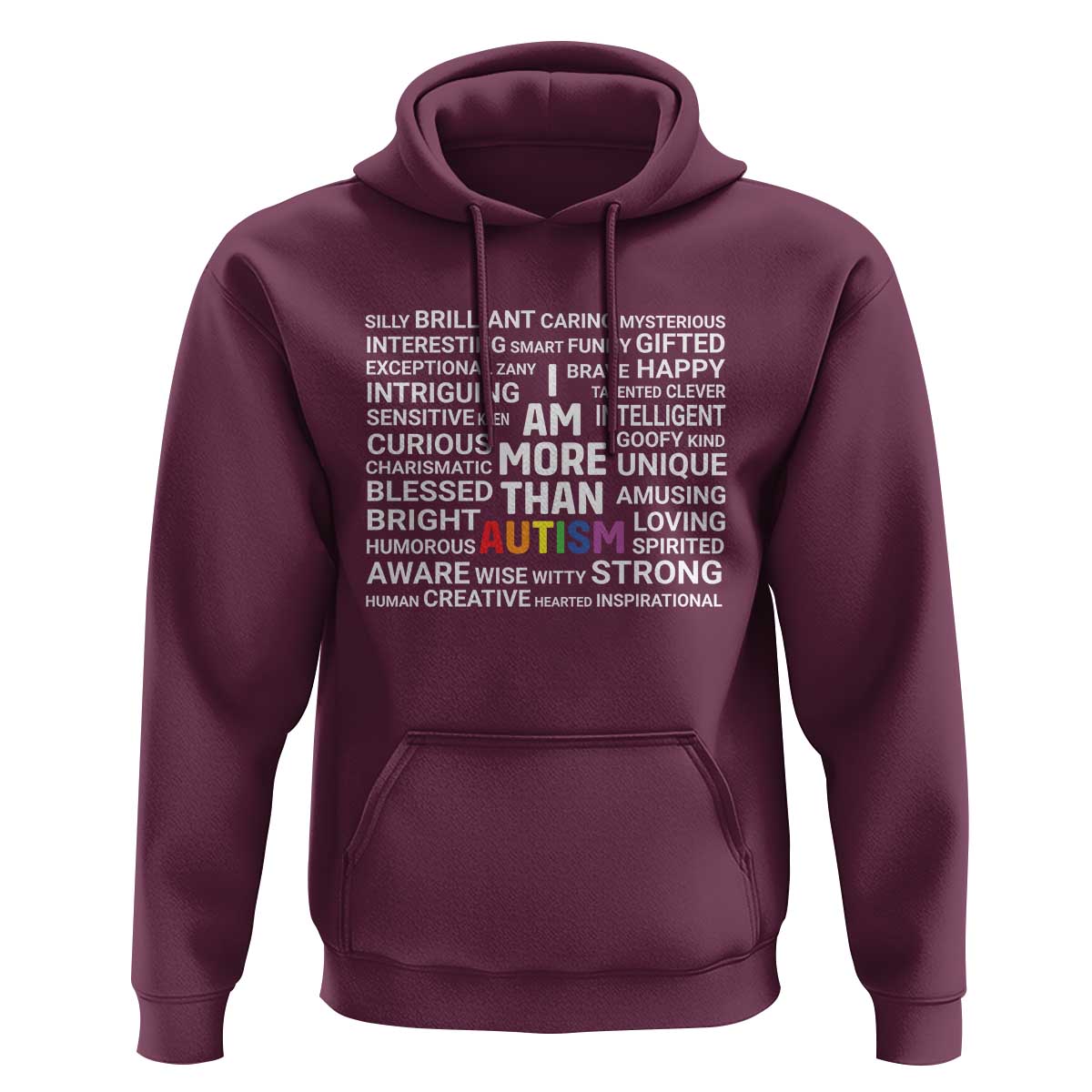 I Am More Than Autism Awareness Hoodie