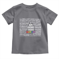 I Am More Than Autism Awareness Toddler T Shirt