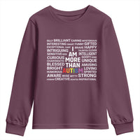 I Am More Than Autism Awareness Youth Sweatshirt