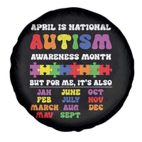 National Autism Awerness Month Spare Tire Cover Autistic Kids Gift