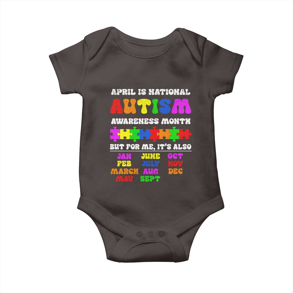 National Autism Awerness Month Baby Onesie Autistic Kids Gift