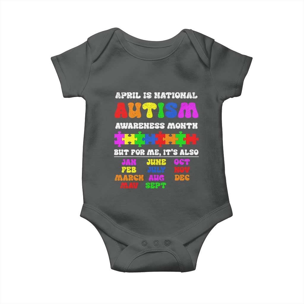 National Autism Awerness Month Baby Onesie Autistic Kids Gift