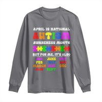 National Autism Awerness Month Long Sleeve Shirt Autistic Kids Gift