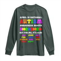 National Autism Awerness Month Long Sleeve Shirt Autistic Kids Gift