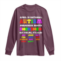 National Autism Awerness Month Long Sleeve Shirt Autistic Kids Gift