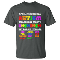 National Autism Awerness Month T Shirt Autistic Kids Gift
