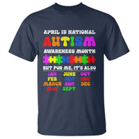 National Autism Awerness Month T Shirt Autistic Kids Gift