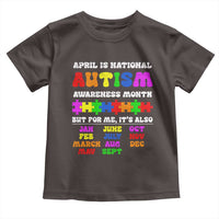 National Autism Awerness Month Toddler T Shirt Autistic Kids Gift