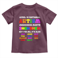 National Autism Awerness Month Toddler T Shirt Autistic Kids Gift