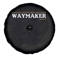 Christian Worship Spare Tire Cover Isaiah 42:16 Waymaker Promise Keeper Miracle Worker - Wonder Print Shop