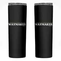 Christian Worship Skinny Tumbler Isaiah 42:16 Waymaker Promise Keeper Miracle Worker - Wonder Print Shop