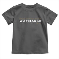 Christian Worship Toddler T Shirt Isaiah 42:16 Waymaker Promise Keeper Miracle Worker - Wonder Print Shop