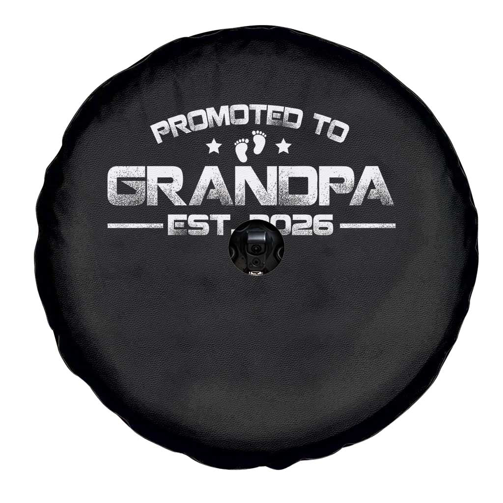Grandpa Est 2026 Spare Tire Cover Fathers Day Gifts - Wonder Print Shop