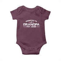Grandpa Est 2026 Baby Onesie Fathers Day Gifts - Wonder Print Shop