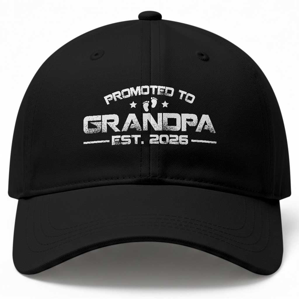 Grandpa Est 2026 Baseball Cap Fathers Day Gifts