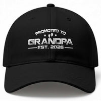 Grandpa Est 2026 Baseball Cap Fathers Day Gifts