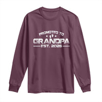 Grandpa Est 2026 Long Sleeve Shirt Fathers Day Gifts - Wonder Print Shop