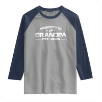 Grandpa Est 2026 Raglan Shirt Fathers Day Gifts - Wonder Print Shop