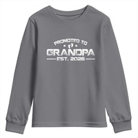 Grandpa Est 2026 Youth Sweatshirt Fathers Day Gifts - Wonder Print Shop