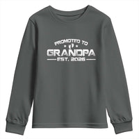 Grandpa Est 2026 Youth Sweatshirt Fathers Day Gifts - Wonder Print Shop