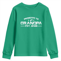 Grandpa Est 2026 Youth Sweatshirt Fathers Day Gifts - Wonder Print Shop