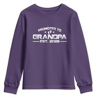 Grandpa Est 2026 Youth Sweatshirt Fathers Day Gifts - Wonder Print Shop