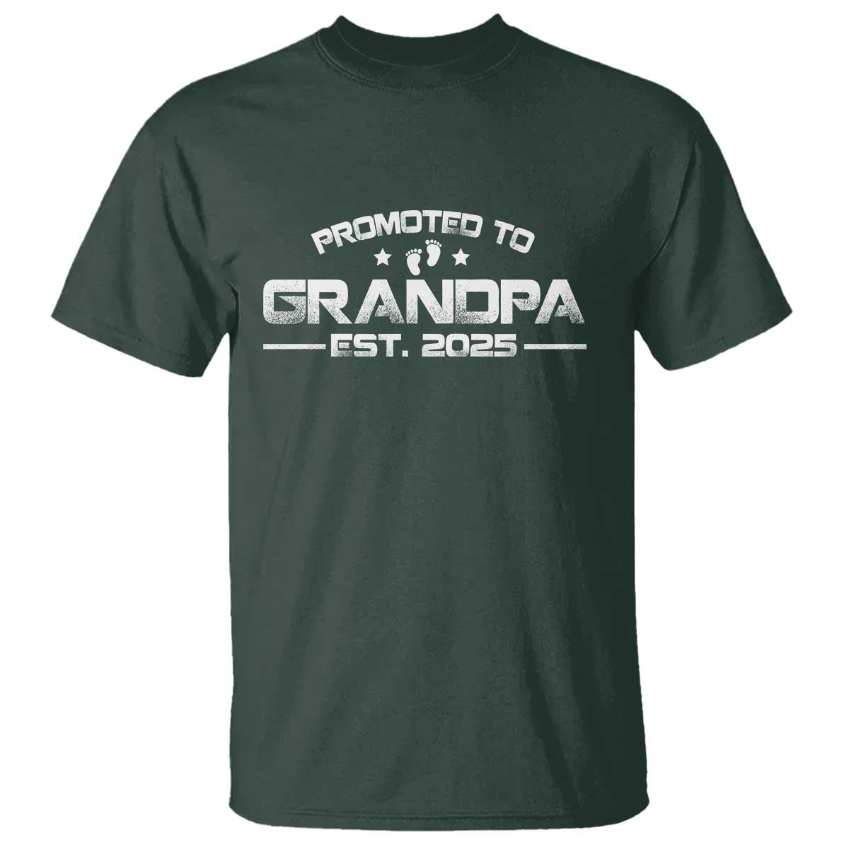 Grandpa Est 2025 T Shirt New Grandpa Father's Day Gift