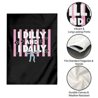 Dilly Dally Garden Flag Trendy Viral Funny Girly