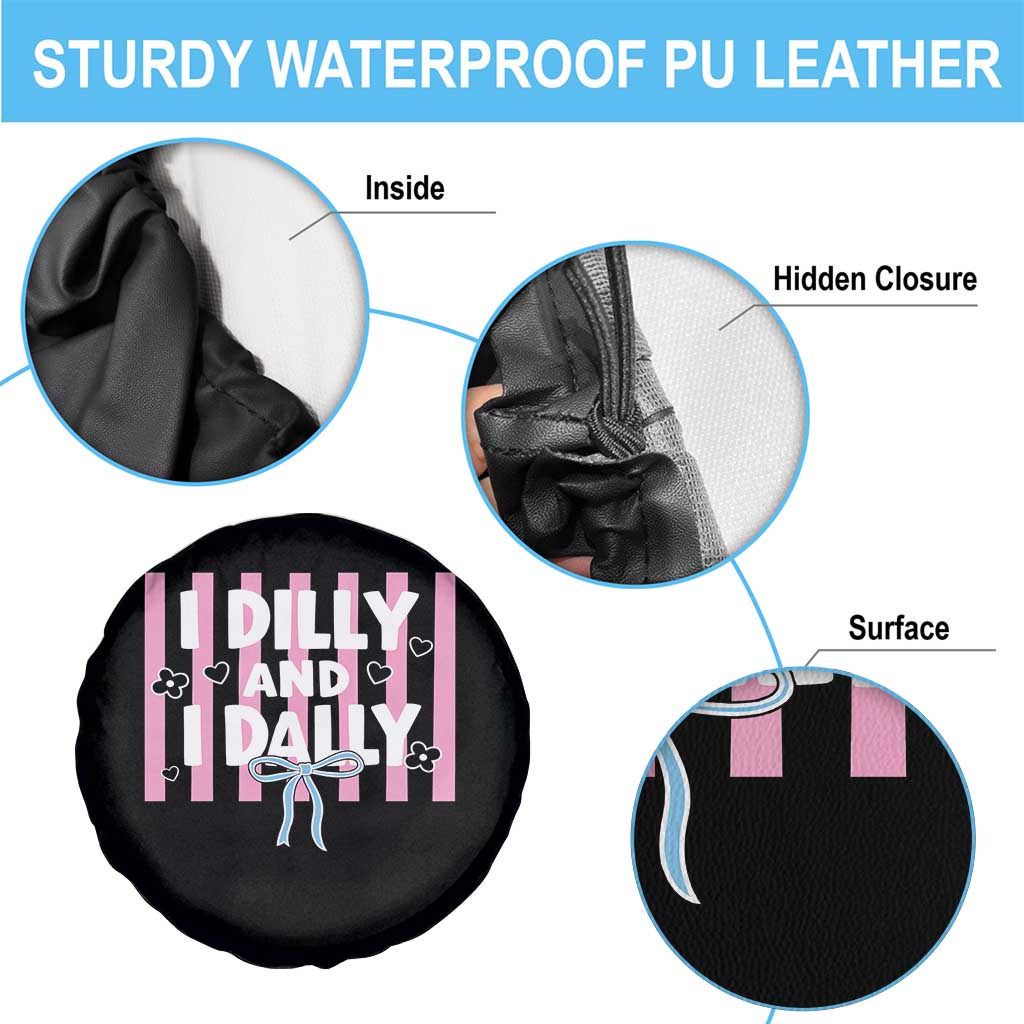 Dilly Dally Spare Tire Cover Trendy Viral Funny Girly