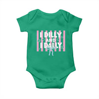 Dilly Dally Baby Onesie Trendy Viral Funny Girly