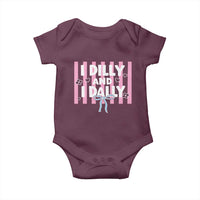 Dilly Dally Baby Onesie Trendy Viral Funny Girly