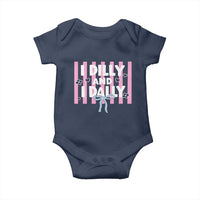 Dilly Dally Baby Onesie Trendy Viral Funny Girly