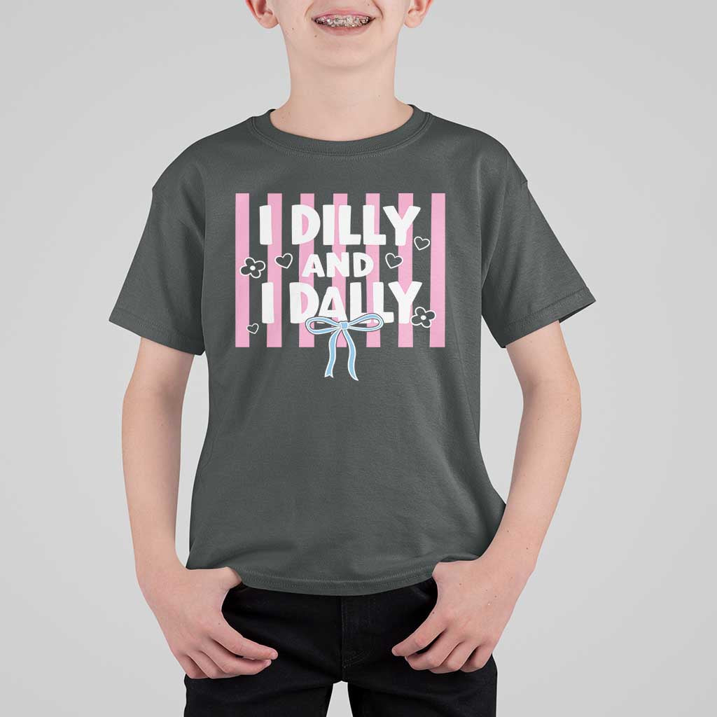 Dilly Dally T Shirt For Kid Trendy Viral Funny Girly