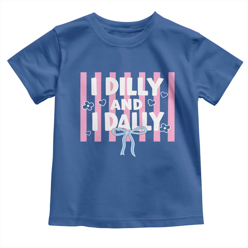 Dilly Dally Toddler T Shirt Trendy Viral Funny Girly