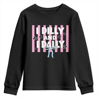 Dilly Dally Youth Sweatshirt Trendy Viral Funny Girly