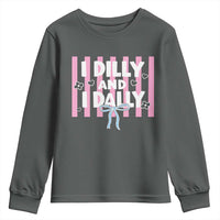 Dilly Dally Youth Sweatshirt Trendy Viral Funny Girly