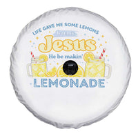 Life Gave Me Some Lemons Spare Tire Cover Funny Lemonade Jesus Christian