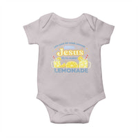 Life Gave Me Some Lemons Baby Onesie Funny Lemonade Jesus Christian
