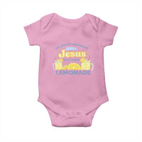Life Gave Me Some Lemons Baby Onesie Funny Lemonade Jesus Christian