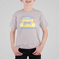 Life Gave Me Some Lemons T Shirt For Kid Funny Lemonade Jesus Christian