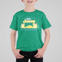Life Gave Me Some Lemons T Shirt For Kid Funny Lemonade Jesus Christian