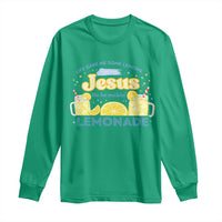 Life Gave Me Some Lemons Long Sleeve Shirt Funny Lemonade Jesus Christian