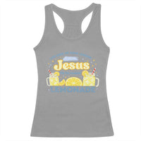 Life Gave Me Some Lemons Racerback Tank Top Funny Lemonade Jesus Christian