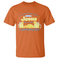 Life Gave Me Some Lemons T Shirt Funny Lemonade Jesus Christian