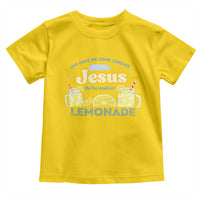 Life Gave Me Some Lemons Toddler T Shirt Funny Lemonade Jesus Christian