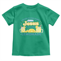 Life Gave Me Some Lemons Toddler T Shirt Funny Lemonade Jesus Christian