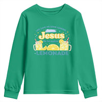 Life Gave Me Some Lemons Youth Sweatshirt Funny Lemonade Jesus Christian