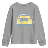 Life Gave Me Some Lemons Youth Sweatshirt Funny Lemonade Jesus Christian